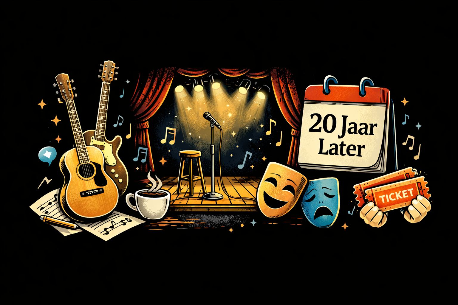 Nog 1 keer het podium op